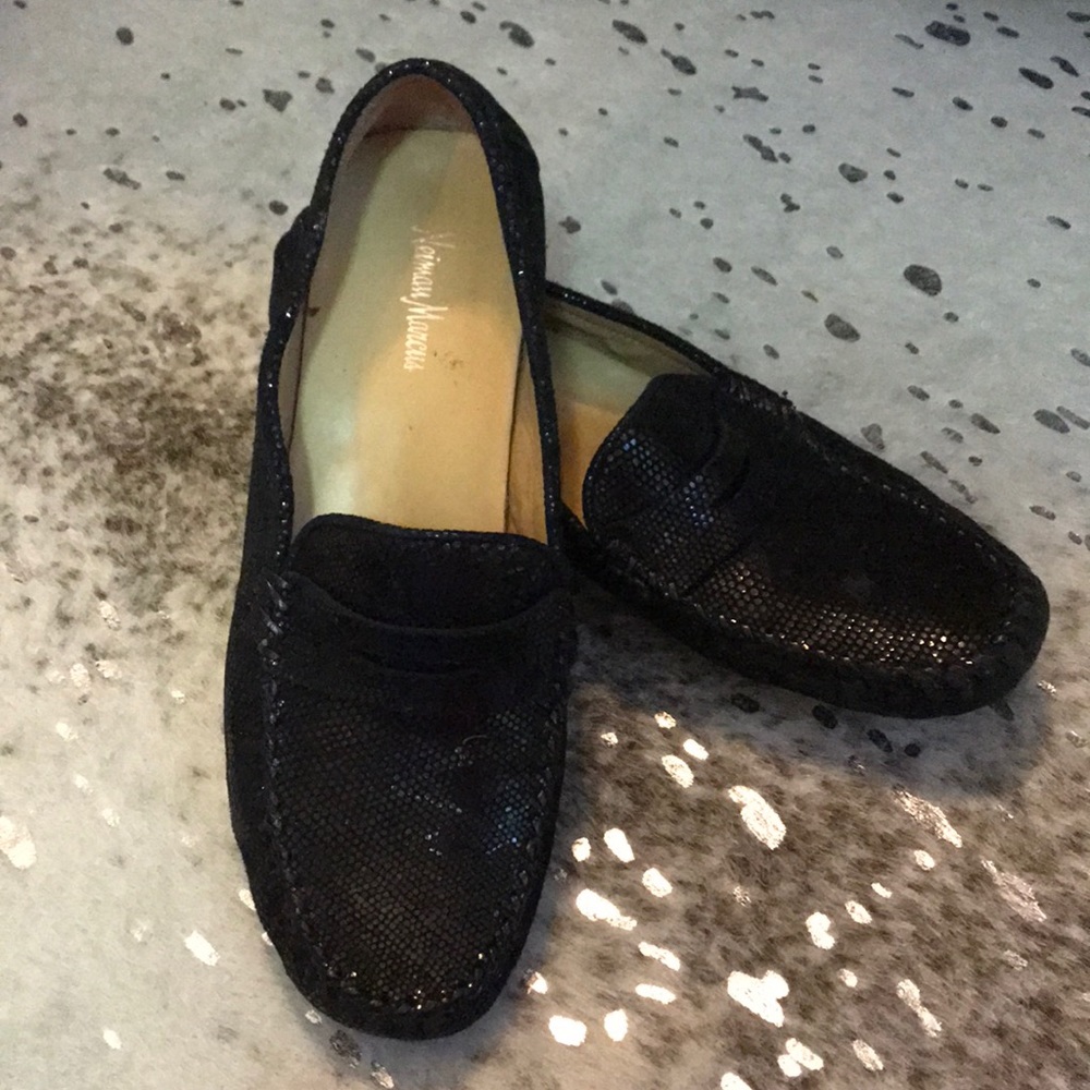 Black loafer / driving shoes size 11